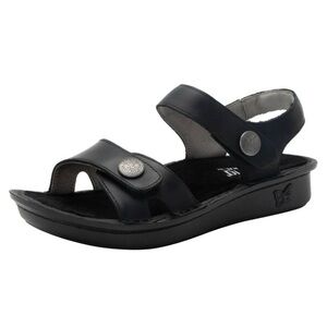 NEW Alegria Vienna Oiled Black Sandals Women’s EU 40 US 9.5-10 Comfort